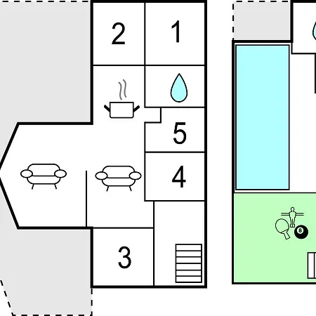 Holiday home Five-bedroom Holiday In *